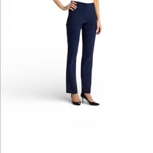 Ruby Rd. Classic Navy Straight Leg Pants
